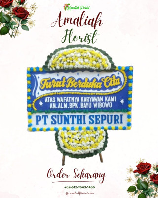 Papan Bunga Duka di Kejobong