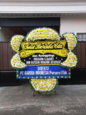 Papan Bunga Duka di Kejobong